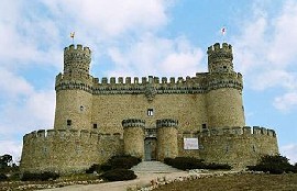 Sierra de Guadarrama - Castillo de los Mendoza en Manzanares el Real